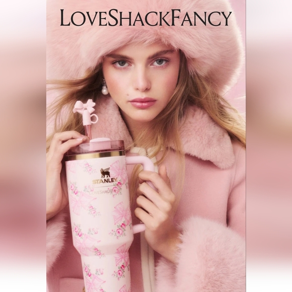 Stanley X LoveShackFancy 40oz NIB - Picture 2 of 11